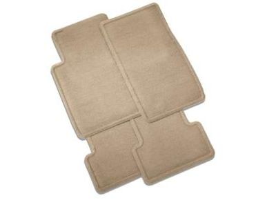 GM 22860110 Front and Rear Carpeted Floor Mats in Dune