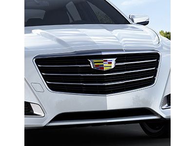 GM 84124920 Grille in Black with Chrome Surround and Cadillac Logo