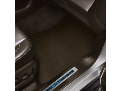 GM 23222879 Front Carpeted Floor Mats in Cocoa