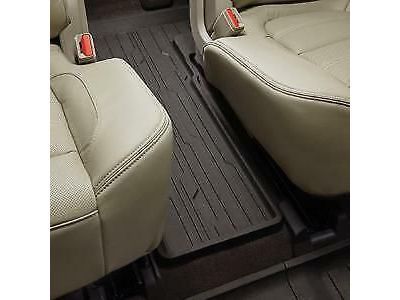 GM 23356370 Third-Row Premium All-Weather Floor Liner in Jet Black (for Models with Second-Row Captain's Chairs)
