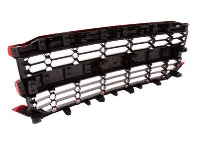 GM 84134047 Grille in Black with Red Hot Surround and Bowtie Logo