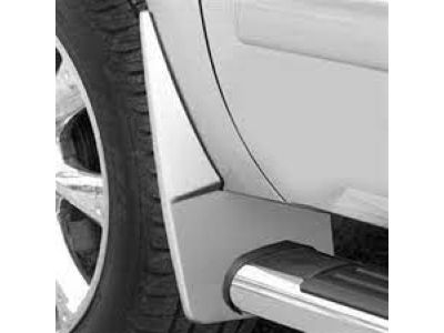GM 19212577 Front Molded Splash Guards in Silver