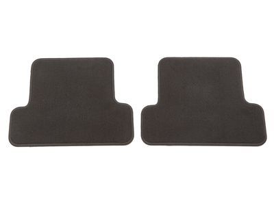 GM 23464411 Extended Cab Second-Row Carpeted Floor Mats in Jet Black