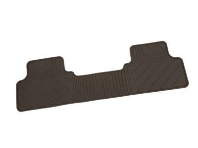 GM 23227112 Crew Cab Second-Row One-Piece Premium All-Weather Floor Mat in Cocoa