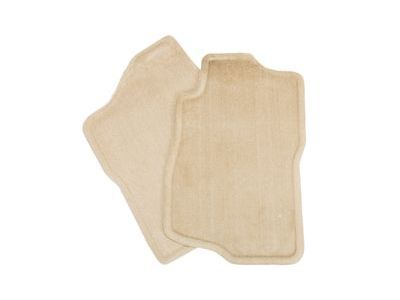 GM 19121914 Front Carpeted Floor Mats in Cashmere