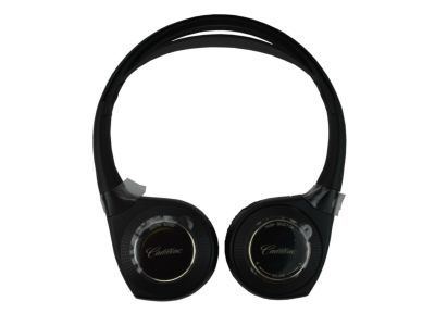 GM 84254971 Dual-Channel Wireless Infrared (IR) Digital Headphones with Cadillac Script