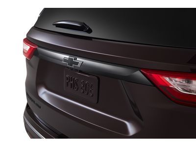 GM 84465110 Liftgate Applique in Black Ice Chrome for Vehicle's with Surround Vision Camera