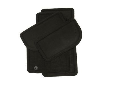 GM 22865844 Front and Rear Carpeted Floor Mats in Ebony