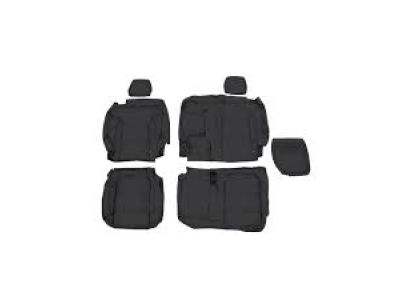 GM 84059504 Second-Row Bench Seat Cover Set in Jet Black