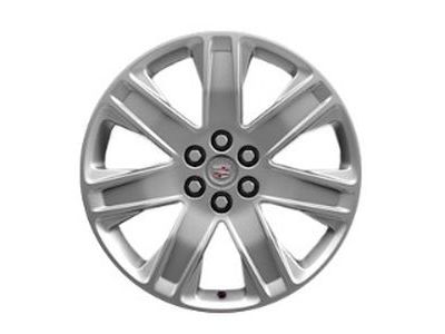 GM 19301204 20X8-Inch Aluminum 7-Split-Spoke Wheel Rim In Manoogian Silver