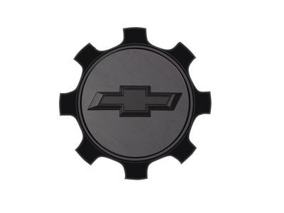 GM 84465267 Center Cap in Gloss Black with Black Bowtie Logo