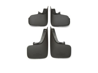 GM 19170499 Molded Splash Guards in Charcoal Gray with Bowtie Logo