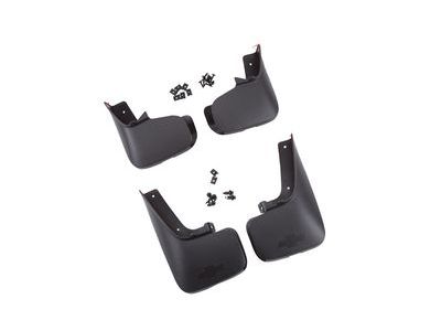 GM 19170499 Molded Splash Guards in Charcoal Gray with Bowtie Logo