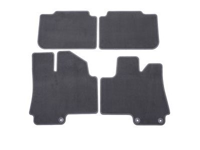 GM 22860109 Front and Rear Carpeted Floor Mats in Dark Titanium