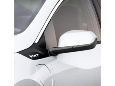 GM 23249413 Outside Rearview Mirror Covers in Summit White