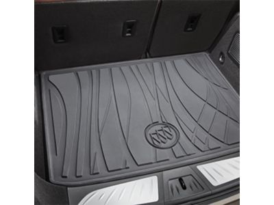 GM 22991402 Premium All-Weather Cargo Area Mat in Ebony with Buick Logo