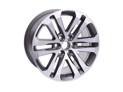 GM 23283750 18X8.5-Inch Cast Aluminum 6-Split-Spoke Wheel Rim In Dark Argent Metallic
