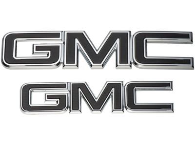 GM 84395036 GMC Emblems in Black