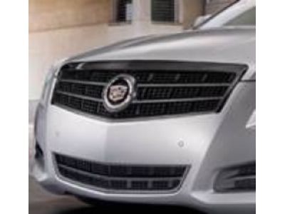 GM 22943164 Grille in Gloss Black with Black Chrome Surround and Cadillac Logo