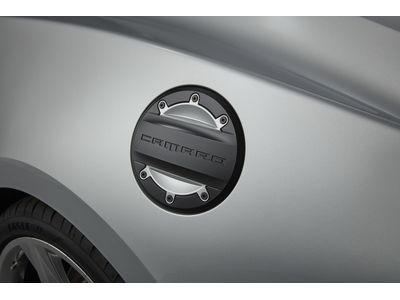 GM 23506592 Fuel Filler Door in Black with Silver Ice Metallic Inserts