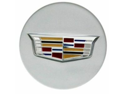 GM 19329848 Center Cap in Silver with Cadillac Logo
