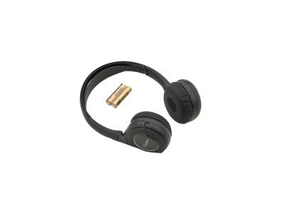 GM 84102844 Dual-Channel Wireless Infrared (IR) Headphones with Cadillac Script
