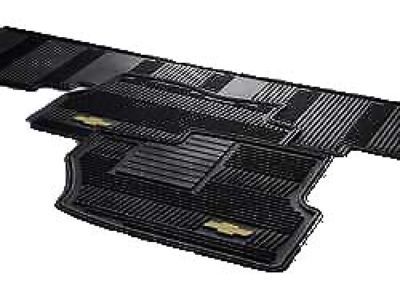GM 12499640 Second-Row One-Piece All-Weather Floor Mat in Ebony