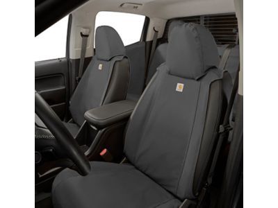 GM 84301778 Carhartt Crew Cab Front Seat Cover Package in Gravel
