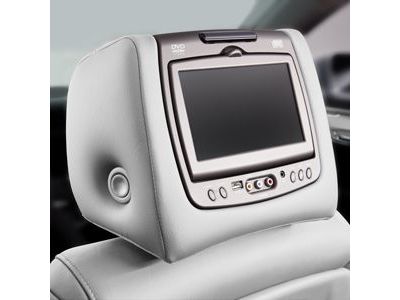 GM 23139995 Rear-Seat Entertainment System with DVD Player in Light Titanium Leather
