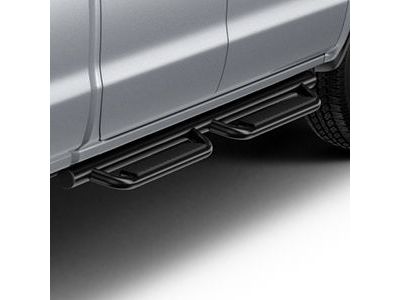 GM 84164550 Double Cab 3-Inch Off-Road Assist Steps in Black