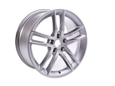 GM 19300916 19X9-Inch Aluminum 5-Split-Spoke Rear Wheel Rim In Silver