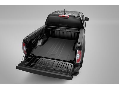 GM 23154118 Bed Mat in Black with GMC Logo for Long Bed Models