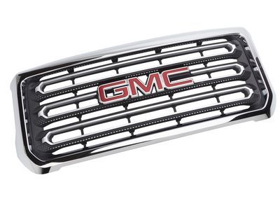GM 22972293 Grille in Quicksilver Metallic with Chrome surround and GMC Logo
