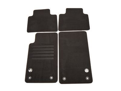 GM 92279415 Front and Rear Carpeted Floor Mats in Jet Black with Holden Lion Logo