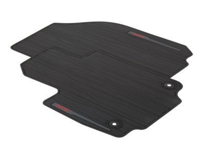 GM 23323102 First-Row Premium All-Weather Floor Mats in Jet Black with GMC Logo