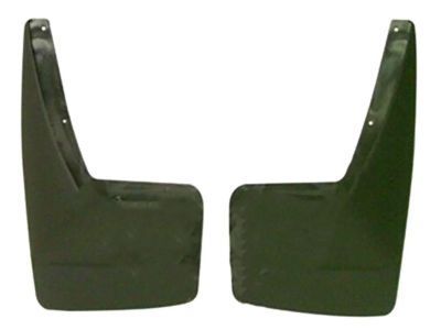 GM 19202437 Rear Molded Splash Guards in Black with Buick Logo