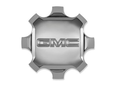 GM 84465270 Center Cap in Chrome with Chrome GMC Logo