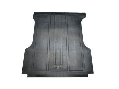 GM 22909436 Bed Mat in Black with Bowtie Logo for Short Bed Models