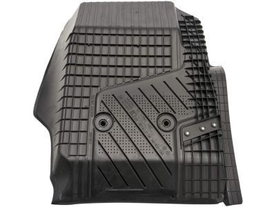 GM 84370640 First-Row Premium All-Weather Floor Liners in Jet Black with GMC Logo