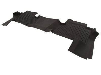 GM 23237406 Second-Row Interlocking Premium All-Weather Floor Liner in Jet Black