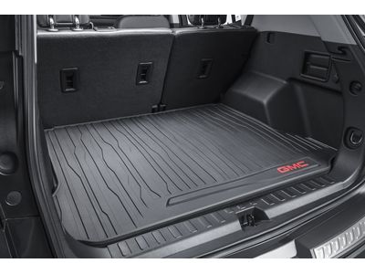 GM 84289060 Premium All-Weather Cargo Area Mat in Jet Black with GMC Logo