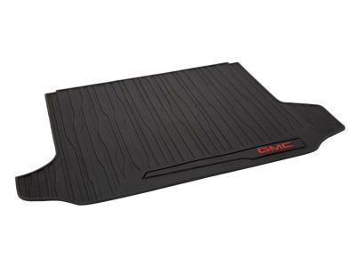GM 84289060 Premium All-Weather Cargo Area Mat in Jet Black with GMC Logo