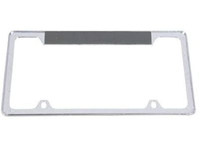 GM 19330375 License Plate Frame by Baron & Baron in Chrome with Canyon Script