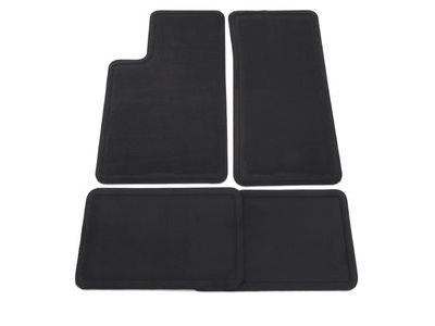 GM 22860108 Front and Rear Carpeted Floor Mats in Black