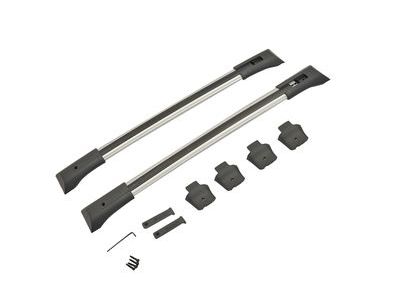 GM 84130842 Removable Roof Rack T-Slot Cross Rails in Bright Anodized Aluminum