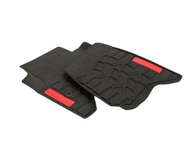 GM 23453023 First-Row Premium All-Weather Mats in Jet Black with All-Terrain Script
