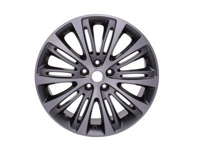 GM 23283742 19 X 7.5-Inch Aluminum 5-Split-Spoke Wheel Rim In Midnight Silver