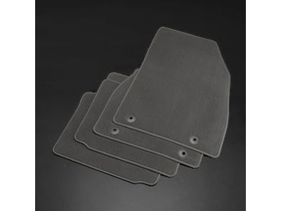 GM 22952645 Front and Rear Carpeted Floor Mats in Dark Urban