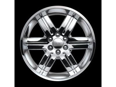 GM 19300992 22X9-Inch Aluminum 6-Split-Spoke Wheel Rim In Chrome