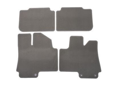 GM 20808302 Front and Rear Carpeted Floor Mats in Dune